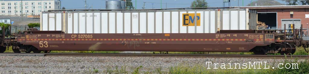 Car/wagon CP527085 right side / coté droit